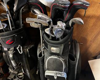 Lots of Golf Clubs