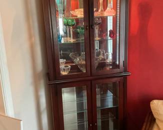 Redwood Curio cabinet