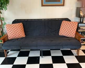 Black, Futon Sofa