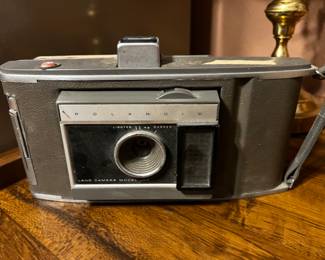 Vintage Antique Folding Bellows Camera Polaroid Land Camera Model J66 (1 of 2)