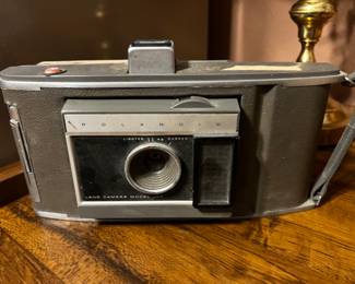 Vintage Antique Folding Bellows Camera Polaroid Land Camera Model J66 (1 of 2)
