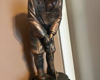 Bronze like Golf Statue 