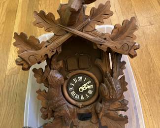 Large German cuckoo clock