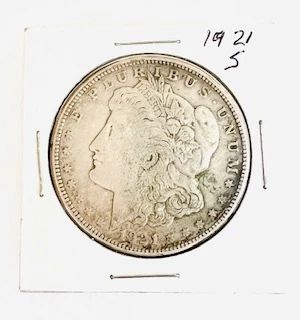 Antique Morgan Silver Dollar