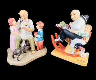 1980 Norman Rockwell Figurines 