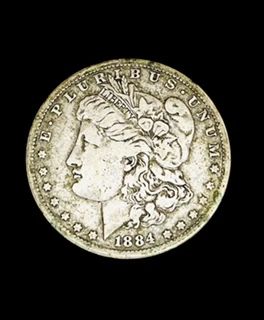 Antique Morgan Silver Dollar