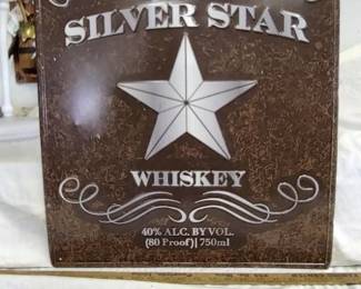 Silver Star Whisky sign
