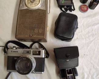 Vintage Radio, Camera, and more