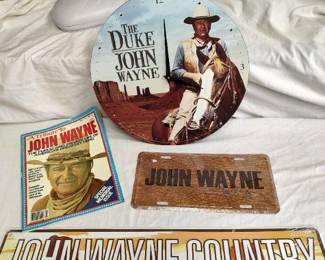John Wayne Things. Clock needs new works