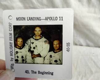 Apollo 11 Moon Landing Crew Slide