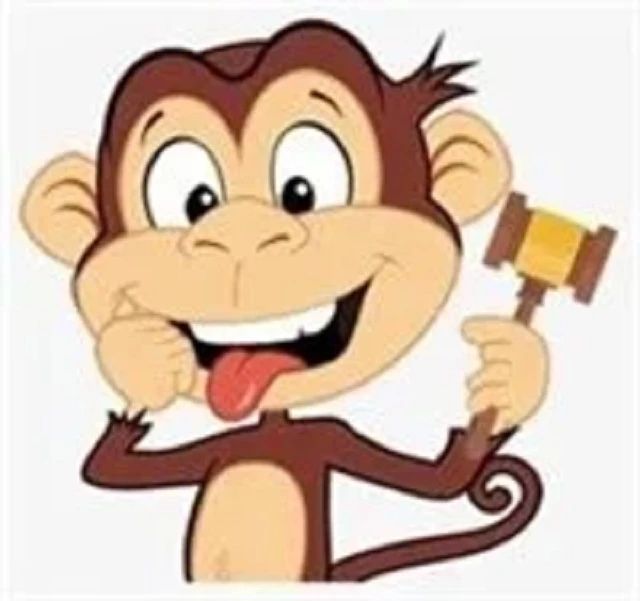 monkey cartoon ebay banner