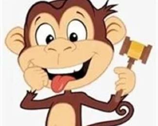 monkey cartoon ebay banner