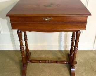 Small Wooden Vanity Table