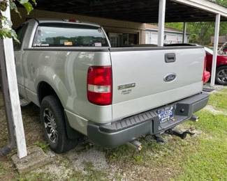 2005 Ford F150 , RWD, Eng. 4.2L V6                                                 VIN# 1FTRF12255NB06013  (97,893.5 mi. ) Offers begin at $4,500 with $250 minimum increments.  Bidding begins now and ends at 11am. on Saturday June 1st. Cars can be seen beginning at 8am on sale date Call me for details. Phone number is on my website.