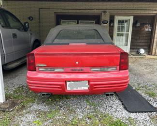 1993 Olds Cutlass Supreme Convertible, 4 speed automatic, FWD, Eng. 3.1L,                                                               VIN# 1G3WT34T1PD322656  Offers begin at $2,500 with $250 minimum increments.  Bidding begins now and ends at 11am. on Saturday June 1st. Cars can be seen beginning at 8am on sale date Call me for details. Phone number is on my website.