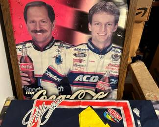 Loads of Dale Earnhardt and NASCAR Collections. Mr Seybert was a high ranking official at the Indianapolis Speedway for over 40 yrs. His Collection of NASCAR is Astounding!