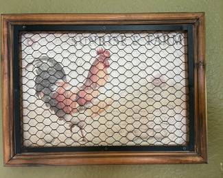 Chicken decor 