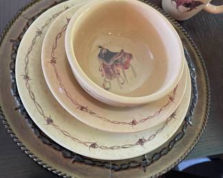 Western dishware