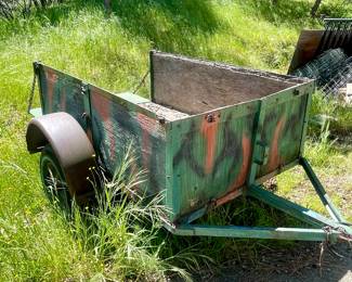 Trash trailer or ranch trailer 