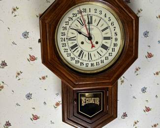 Regulator New England wall clock