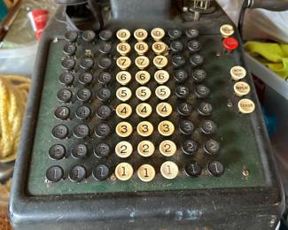 Vintage Burroughs Portable Adding Machine 