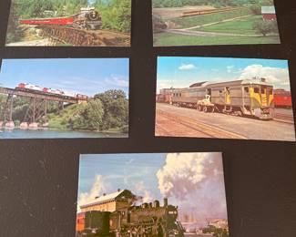 More vintage Railroad Post Cards