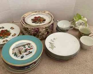 Interesting Collectible Cups And Plates