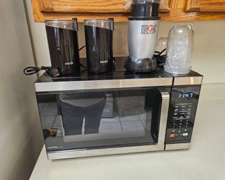 Cuisinart Microwave , Magic Bullet, and Krups Coffee Bean Grinders
