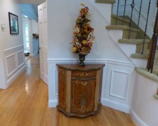 Painted trim cabinet