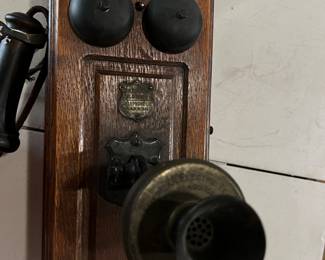 Wooden Wall Phone