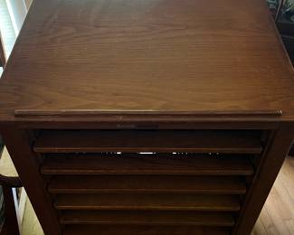 Map Cabinet w/Pull Out Shelves – From Jefferson Parrish New Orleans,