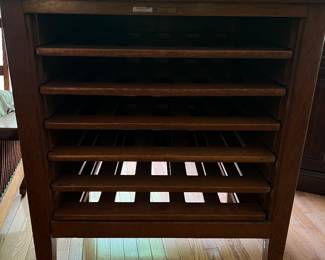 Map Cabinet w/Pull Out Shelves – From Jefferson Parrish New Orleans,