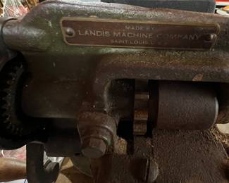 Landis Machine Co. Tool,