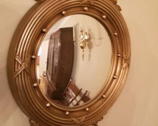 Ethan Allen bullseye mirror