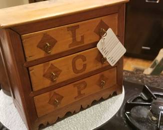 handcrafter small chest