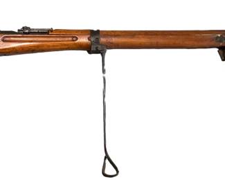 WWII Japanese Arisaka Type 99 Sniper Military Rifle, 7.7mm x 58 with hinged Tripod, Bayonet & Sheath