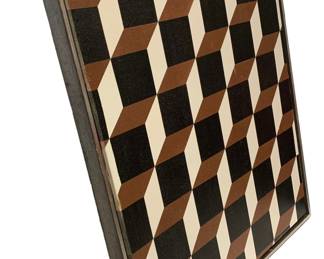 60s Original Pop Art Oil on Canvas wood framed artwork 