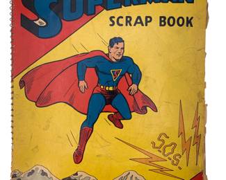 WWII era Superman Scrapbook 