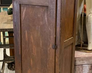 68” x 18” wide Vintage Chimney Cupboard 