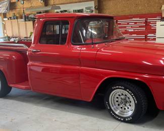 1962 1/2 ton Step side V8 Chevy Truck, Automatic, Turbo 350, Clean, needs Fine Tuned. Asking $8000 