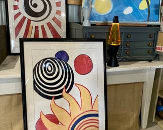Mid century artist Alexander Calder Artwork