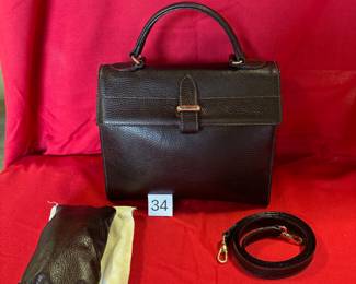 BUY IT NOW! $80. Furla, Brown Pebbled Leather Handbag. New. Dimensions are 10"W x 8.5"H x 5"D.