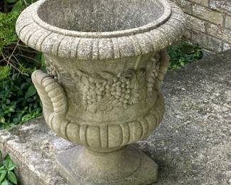 Cement Urn (2 available)