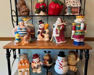 Cookie jar collection 