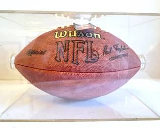  03 Tim Couch Hand Signed Football With Certificate Of Authenticity 