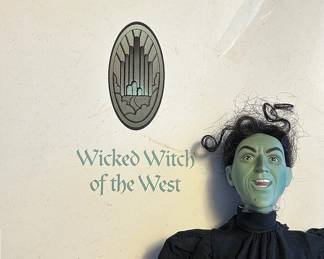 The Wizard of Oz Wicked Witch of the West Porcelain Doll by Timeless Treasures