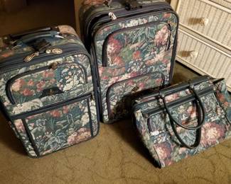 4-piece luggage set!