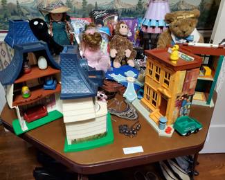 Vintage Weebles Haunted House and Fisher-Price Sesame Street Set