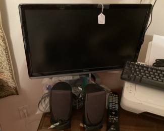 Del monitor speakers and keyboard