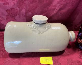 Antique hot water bottle